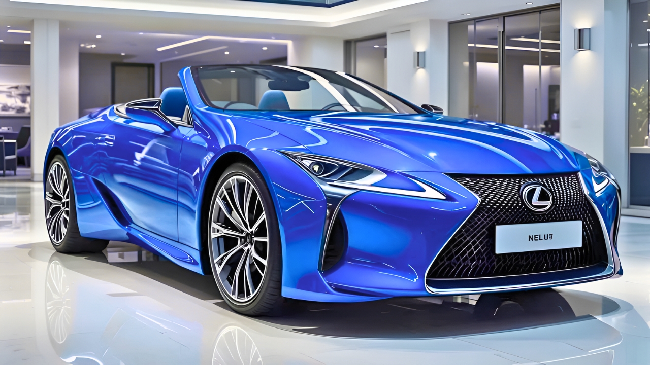 Lexus LC 500 Convertible 2026: Elegancia, Potencia y Lujo en un Deportivo Descapotable