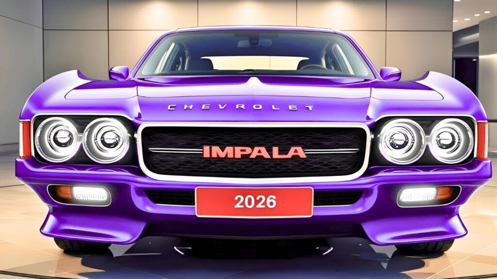 Chevrolet Impala 2026: El Regreso del Sedán Icónico con Nuevo Diseño, Lujo y Tecnología